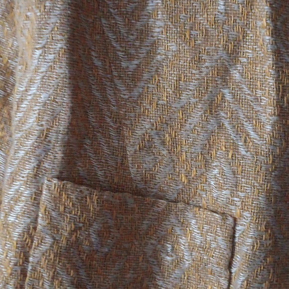 GIADA FORTE Forte Forte Artisanal Woven Linen Jacket 1 - Picture 3 of 5